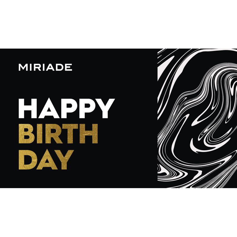 E-Gift Card - Birthday Black
