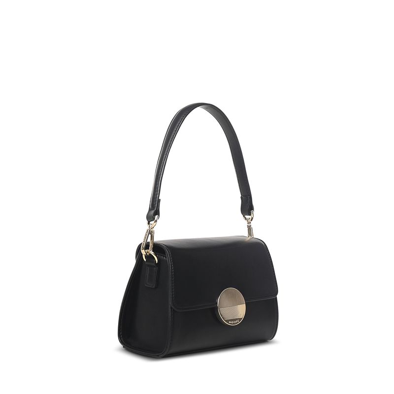 Circular buckle crossbody bag sale